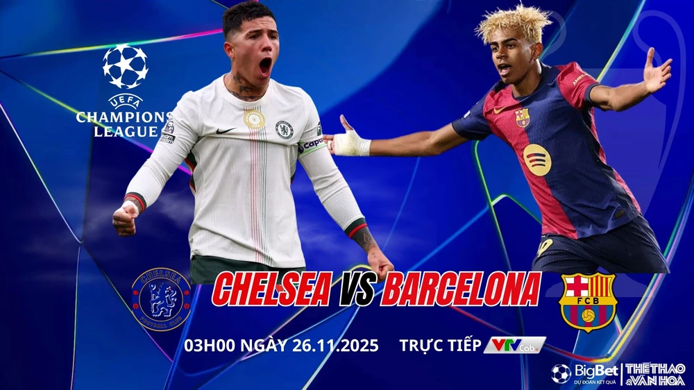 Nhận định, soi tỷ lệ Chelsea vs Barcelona 3h hôm nay ngày 26/11, Cúp C1 châu Âu
